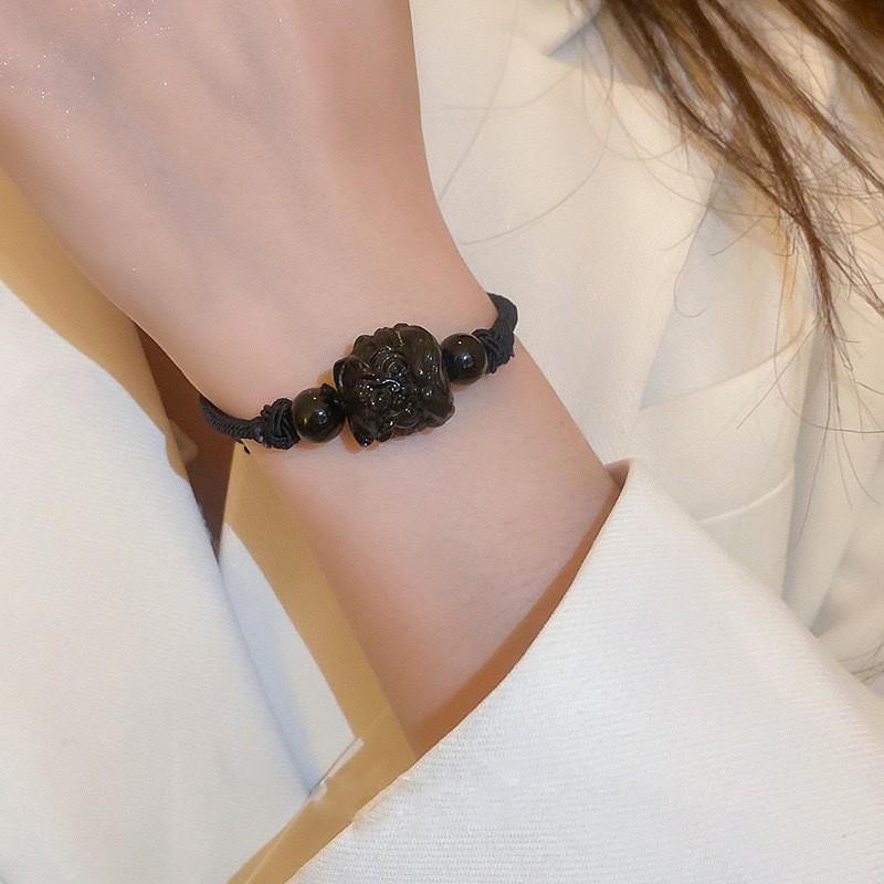 Unique Tibetan Style Bracelets with Niche Design and Unique Temperament, Pure Handmade Beaded Pendant, Bracelet, and Bracelet