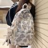 Schoolbag Schoolbag for Female Junior High School Students Large Capacity Middle School Students Graffiti Girl Backpack for College Students