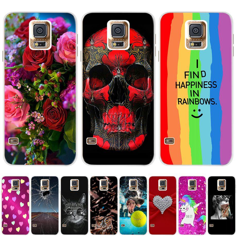 Für Samsung Galaxy S5 Hülle Abdeckung Für Samsung S5 S 5 Samsung S5 Neo Duos Hülle Weiches TPU Silikon Handy Rückseite Funda Abdeckung Hülle G900F