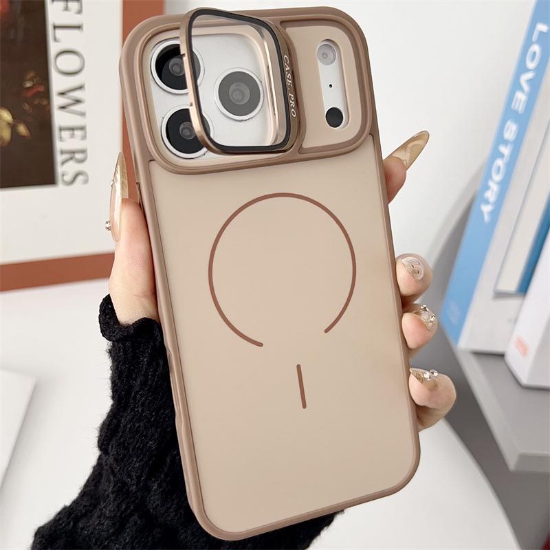 iPhone 17 Pro Max Lens Holder Case Compatible with Apple Magnetic Models 13-16 iPhone 16 Pro