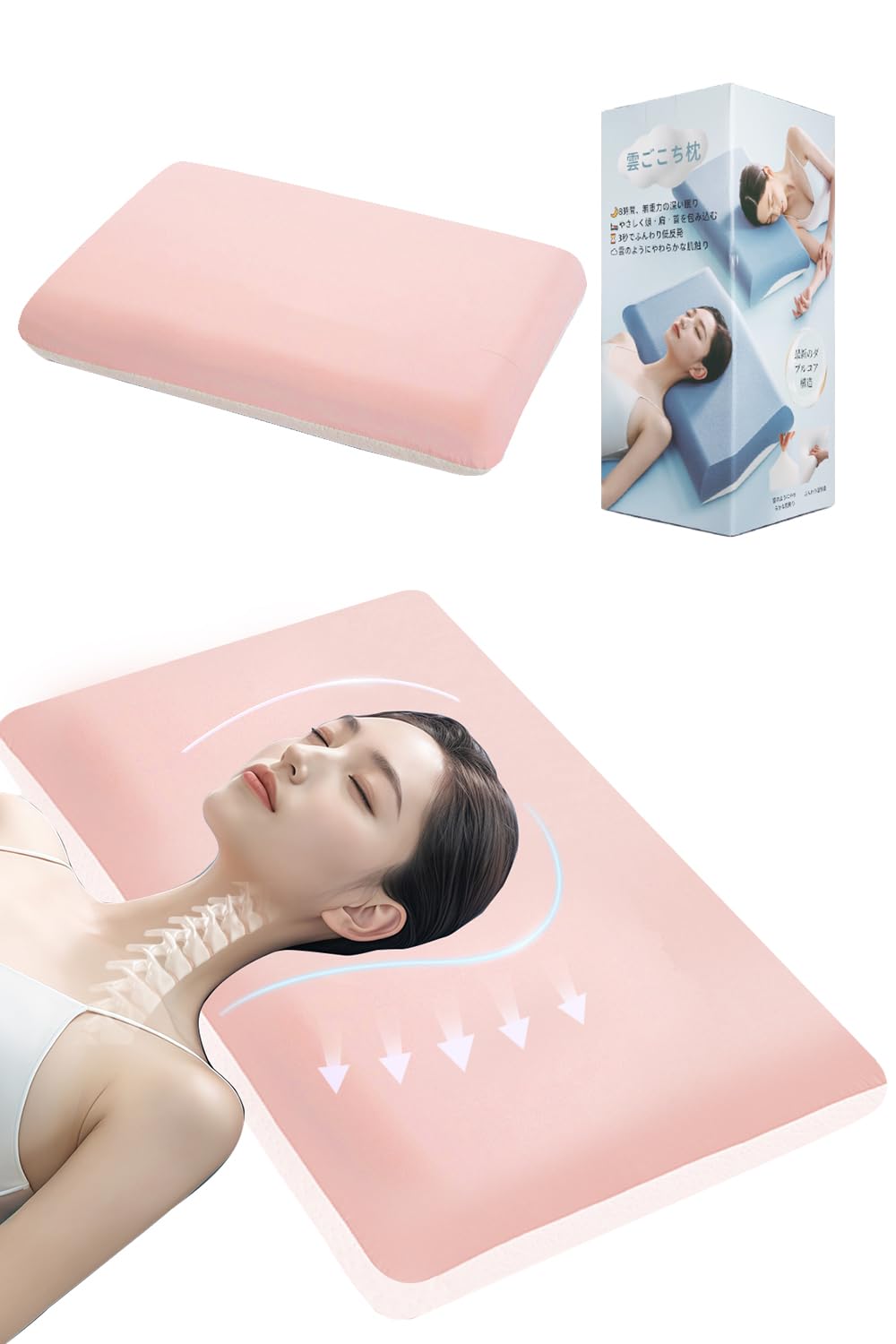 

подушка с эффектом памяти для хорошего нет подушки для шеи для облегчения жесткой структуры распределяет тело предотвращает подушку для бока спины живота нет уха хорошая удобная подушка