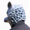 Japanese Anime Demon Slayer Mask, Inosuke Ushibira Costume for Anime Performances, Latex Headgear