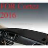 FOR Cortez 2016 Car Dash Mat Dashmat Dashboard  Cover Sun Shade Dash Board Cover Carpet  Accessories