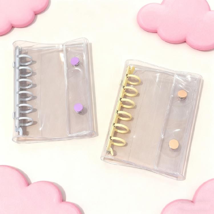 A7 Size Detachable Notebook Quality Paper Interchangeable Pages Removable Rings Binder Notebook Smooth Writing Design