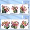 6pcs Diamond Art Cards DIY 5D Rhinestone Arts Greetings Birthday Card Diamond Painting Christmas Cards Arts Crafts for Birthday