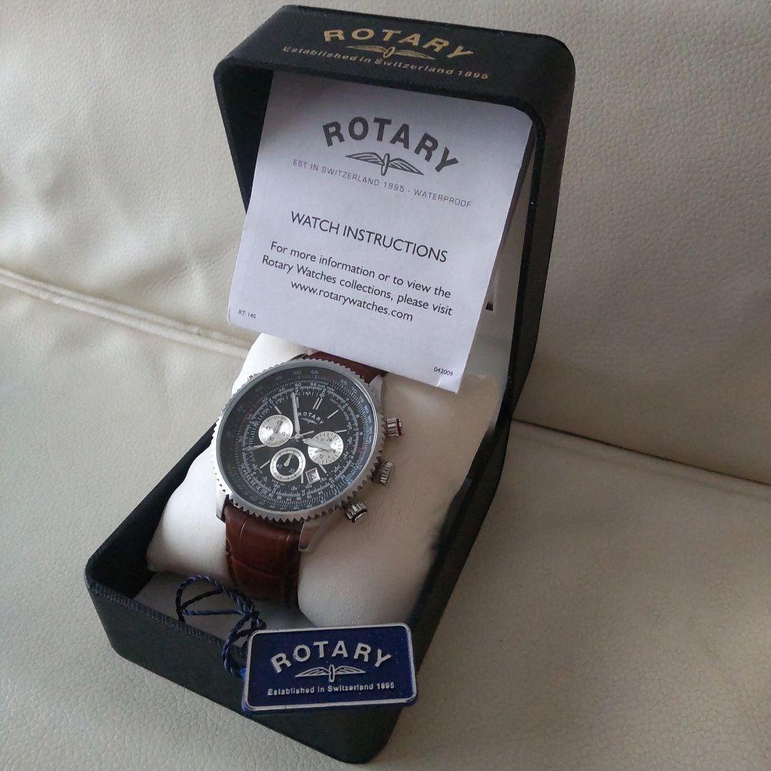 Used ROTARY quartz chronograph watch