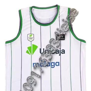 Unicaja basketball summer jersey jersey men's and women's outdoor adult 3D printing quick-drying large breathable quick-drying vest