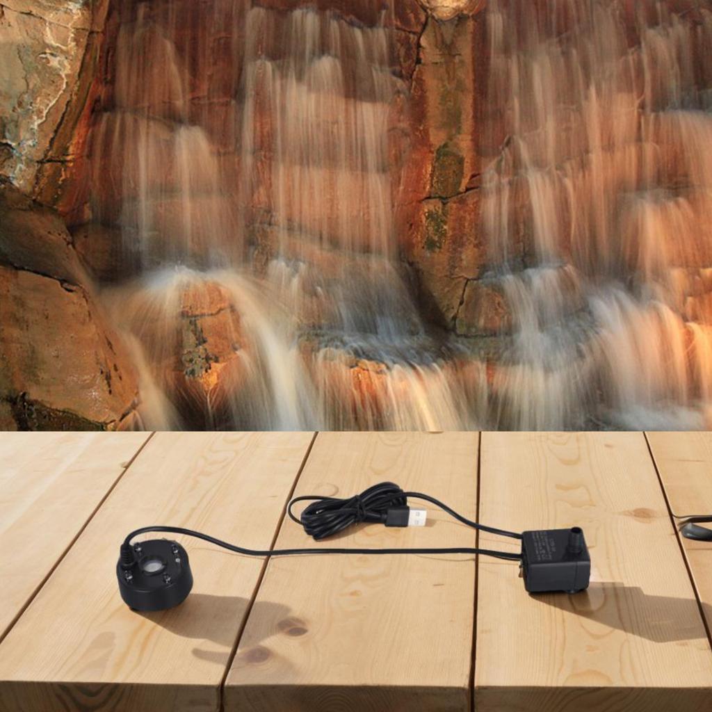 USB Powered Fog Machine with Built In Water Pump and Colored Lights for Creating Unique Atmospheres at Parties