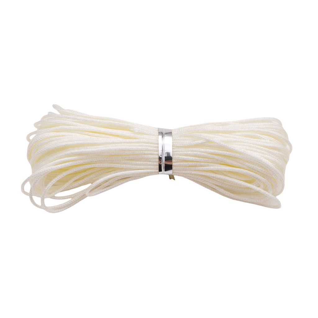 5-50m/lot 0.8mm Cotton Cord Nylon Cord Thread String DIY Beading Braided Bracelet Jewelry Making
