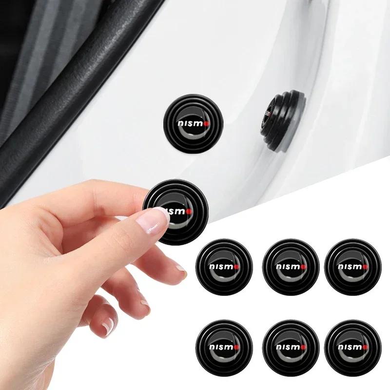 1/2/4 buc. Pad Antișoc pentru Ușa Mașinii Autocolant din Silicon Anti-coliziune Pentru Nissan Nismo Note Armada Pulsar Pathfinder X-Trail Qashqai