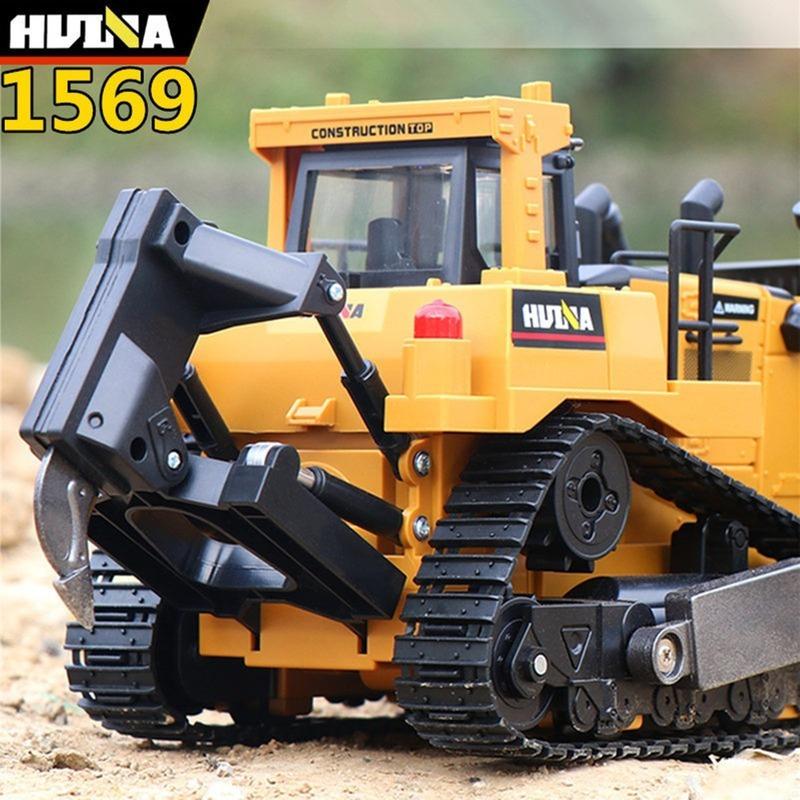 

Huina 1:16 Радиоуправляемый бульдозер Инженерный автомобиль Игрушки для мальчиков