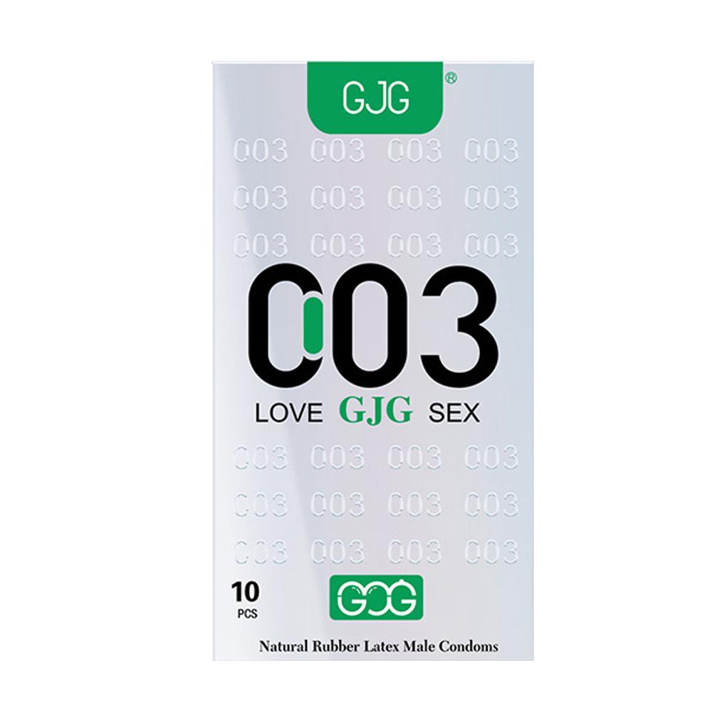 003 Ultra-thin Condom Super Safe Super Smooth Latex Condom Penis Ring Sex Product for Adult