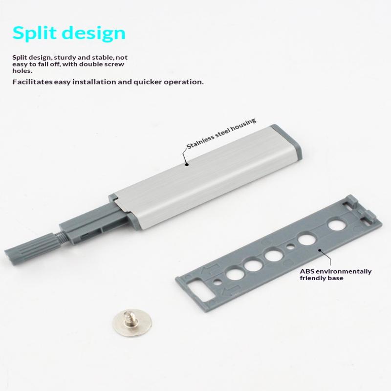 10 Pcs Magnetic Push Latches For Cabinets, Push To Open Cabinet Hardware, Push Touch Latch, Kitchen Door Push Latch