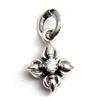 Tibetan Karma Zirconia Amulet Silver Pendant Pendant for Women and Men