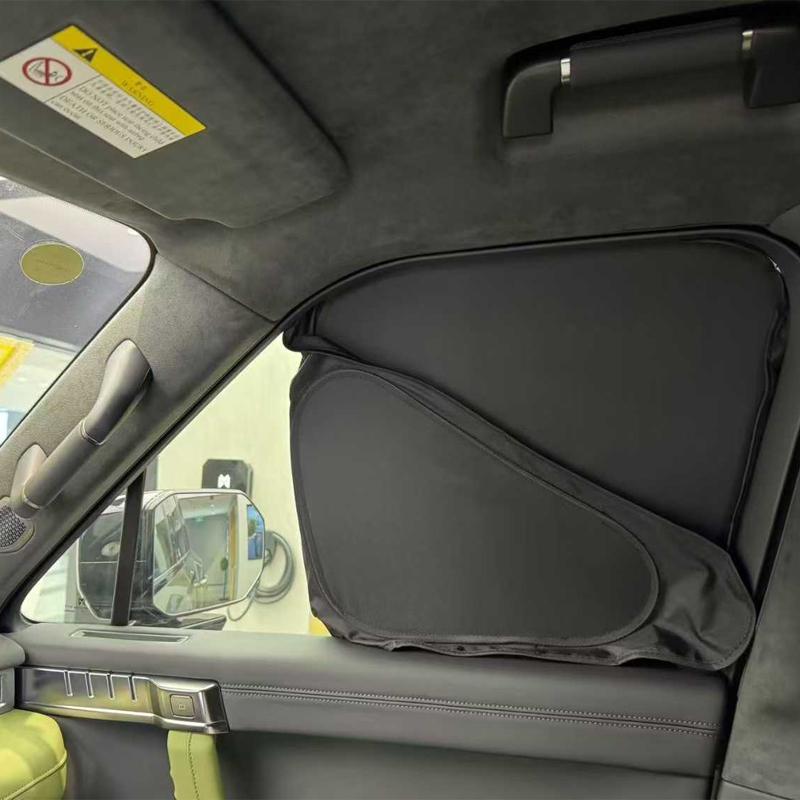 Car Black Window Privacy Sunshade For DONGFENG MEHRO M817 2025-Present Anti-UV Heat Insulation Protect Cover Interior Accessory
