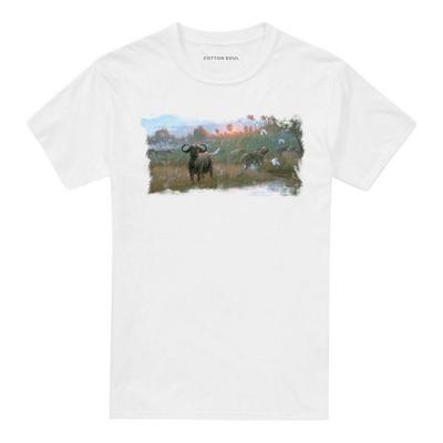 Wildlife Unisex Erwachsenen Kaffernbüffel T-Shirt