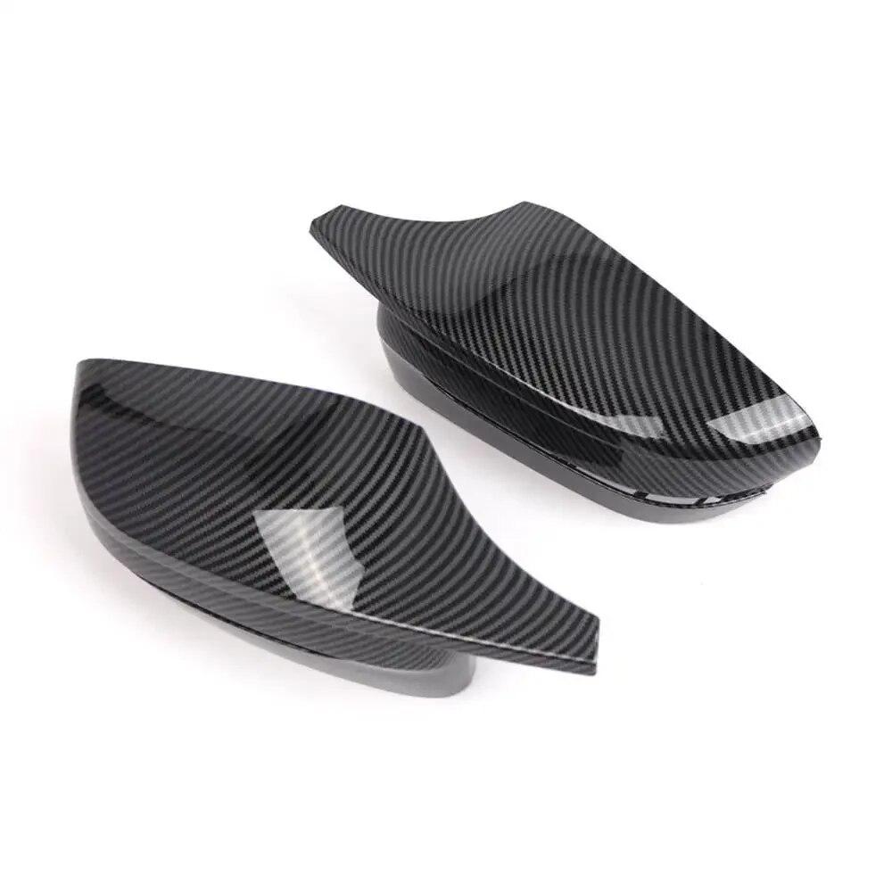 G20 G21 Carbon Fiber Bright Black car side mirror cover For BMW 3 4 5 7 8 Series G30 G38 G22 G23 G11 G12 G15 G16 M3 M4 Style