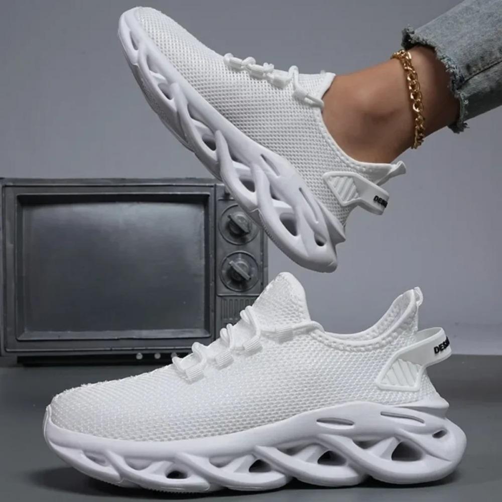 Men'S Sports Running Black Jogging Shoes Casual Sports Shoes Brown Outdoor Breathable Mesh Lightweight Shock Absorbing Tennis