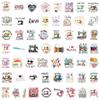 55 New Quilting Graffiti Stickers Decorative Skateboard Suitcase Notebook DIY Stickers