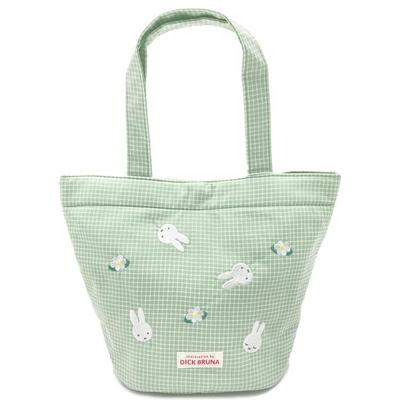 Marimo Craft Tote GR Check W230 X H190 X D160mm Bag, Series, Miffy, Approx. (DBM-2443)