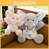 Elephant Cute Cartoon Plush Toy Doll Girls Kids Bedtime Companion Gift Holiday