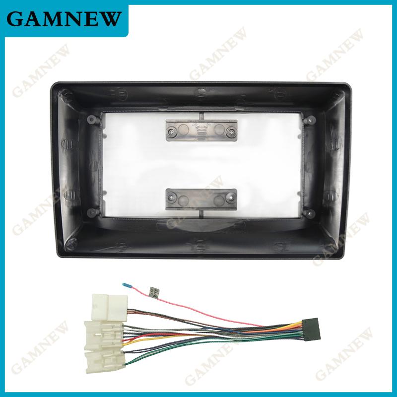 10 Inch Car Frame Fascia Adapter For Toyota Yaris Vitz Echo 2005-2010 Android Radio Dash Fitting Panel Kit