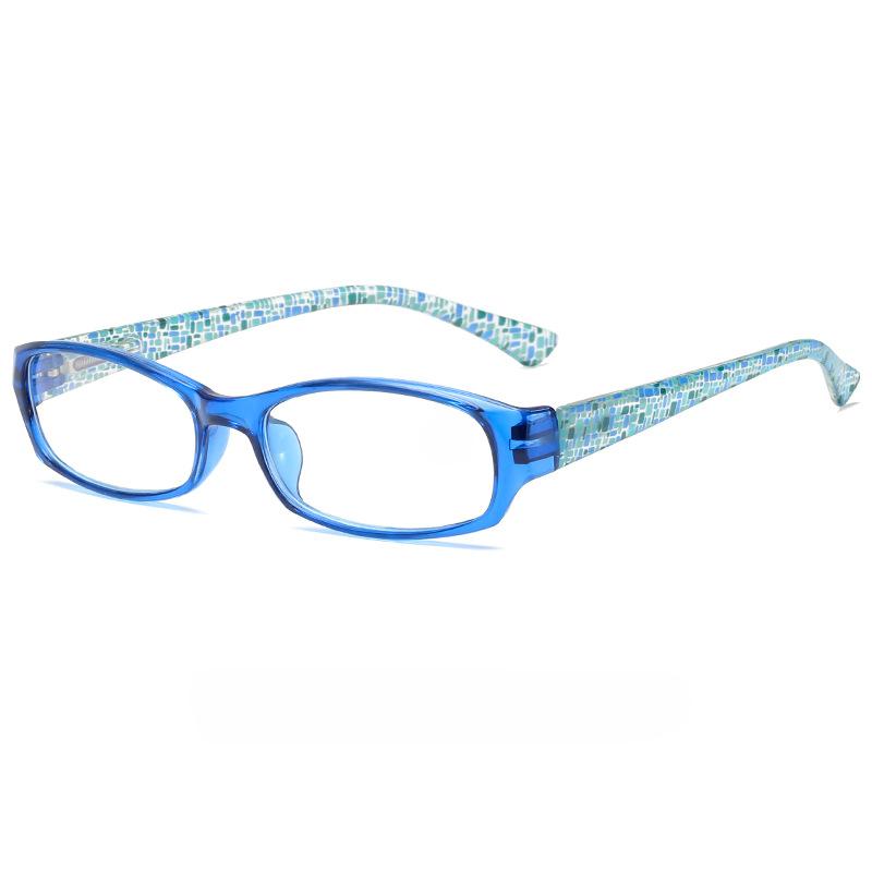 Fashion Anti-Blue Light Reading Glasses Men Women Eye Protection Presbyopic Eyeglasses Flowers Comfortable Eyewear