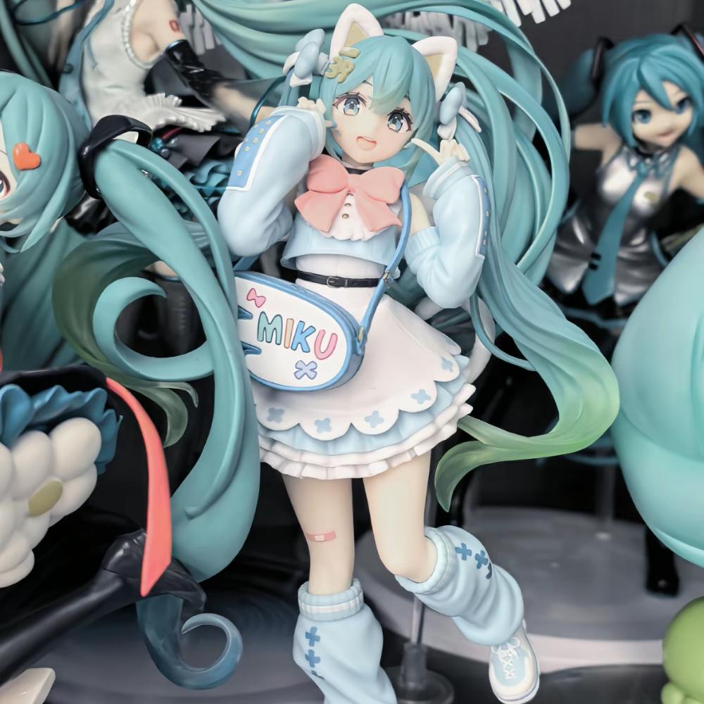 Original In Stock Fancy Ver Hatsune Miku Fashion Figure Anime Figure Model Collector Figurine Toys for Children
