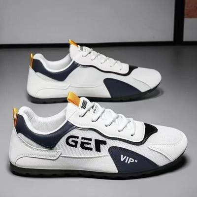 Spring Men Shoes New Designer Non-slip Sport Shoes Men Outdoor Tennis Casual Sneakers Lace-up Running Shoes Breathable Flats