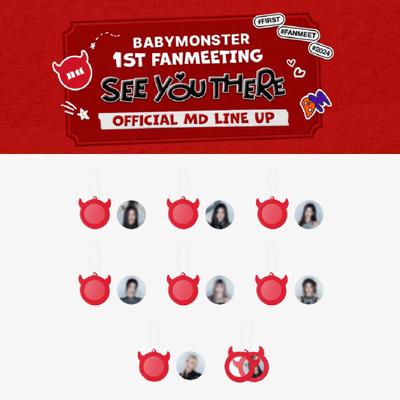 BABYMONSTER 1st Fanmeeting SEE YOU THERE Horn Acrylic Keyring