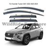 1 set Window Visor for Hyundai Tucson 2021-2024 L Rain Guard Car Accessories
