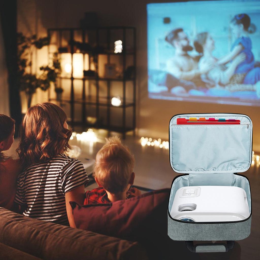 Projector Case Accessory With Portable Size Projectors Home Organization