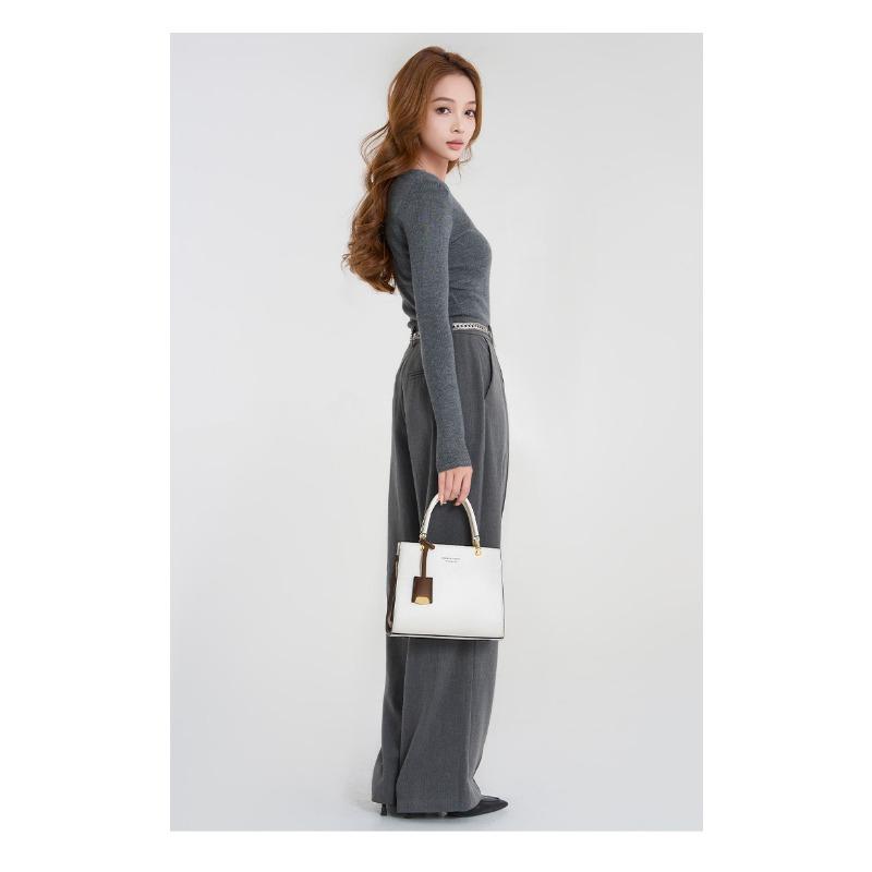 VEZFAA Taschen für Frauen Neue Handtaschen für Frauen Umhängetasche Echtes Leder High-End Taschen Mode Einzelne Schulter Pendlertasche für Frauen