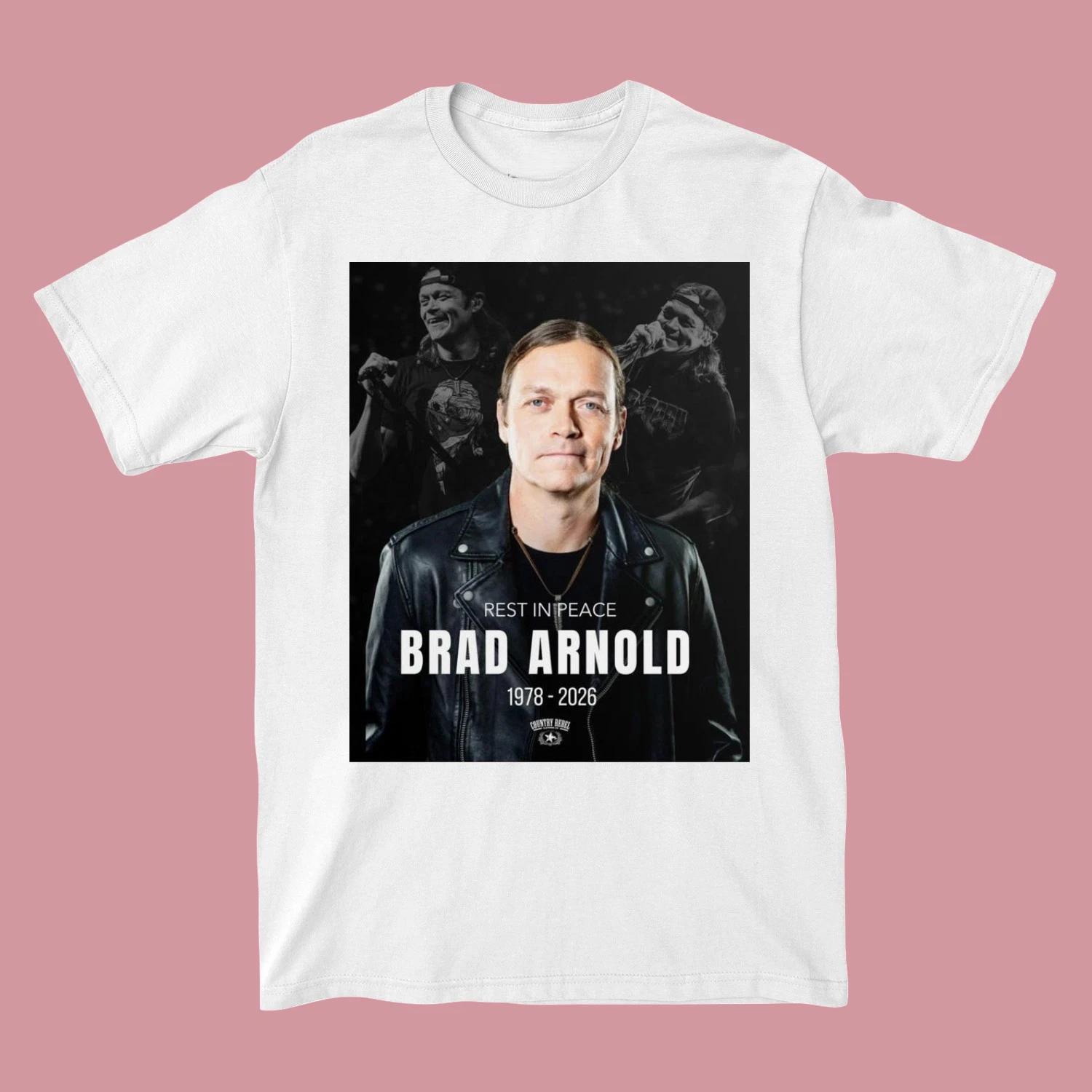 Rest In Peace Brad Arnold 1978-2026 RIP T- Shirt 2XL