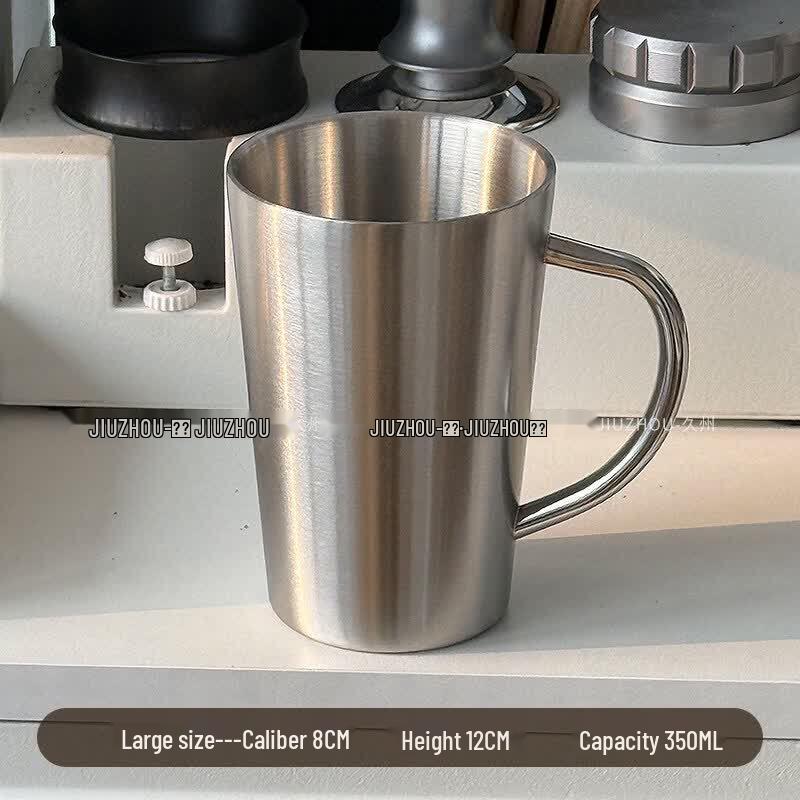 Star-Marked American Style 304 Stainless Steel Double-Layer Mug