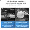 For Nissan TIIDA Leaf Rear view mirror rain shield,Rear view mirror for rain protection