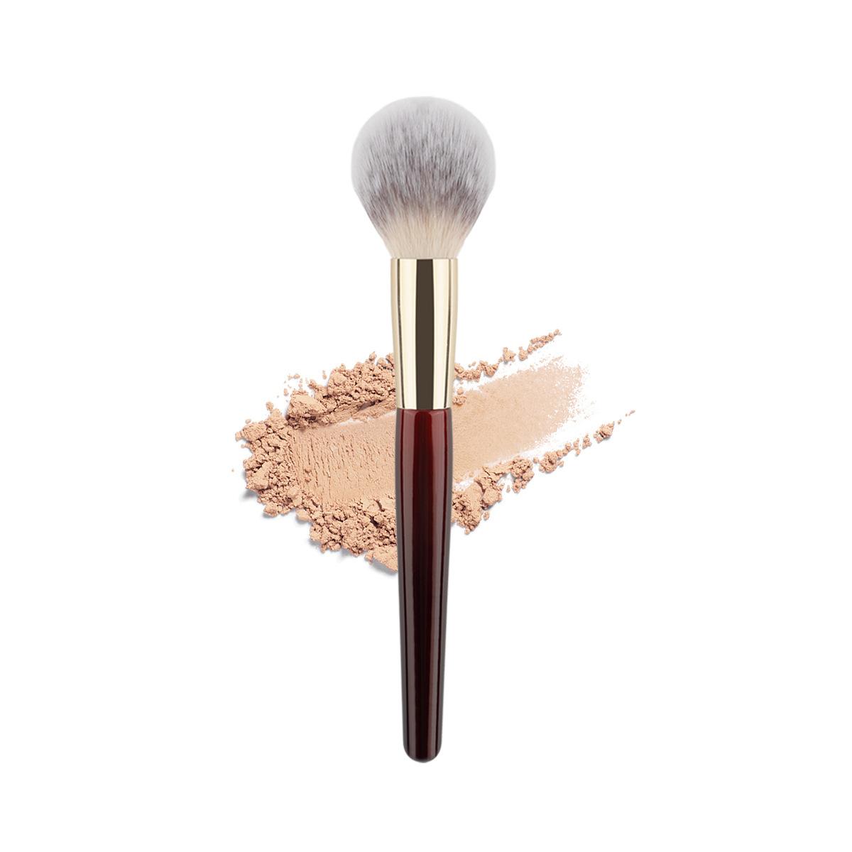 New single flame blush brush loose powder brush makeup brush point color brush soft fluffy bristles