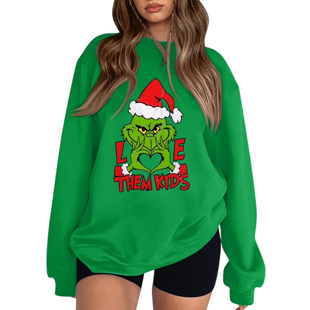 Crewneck Sweatshirt For Women Fall Graphic Sweatshirts Vacation Long Sleeve Drop Shoulder Pullover