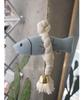 Korean Blue Myeongtae Lucky Charm Doll – Fabric Dried Pollock Ornament for Protection & Good Fortune