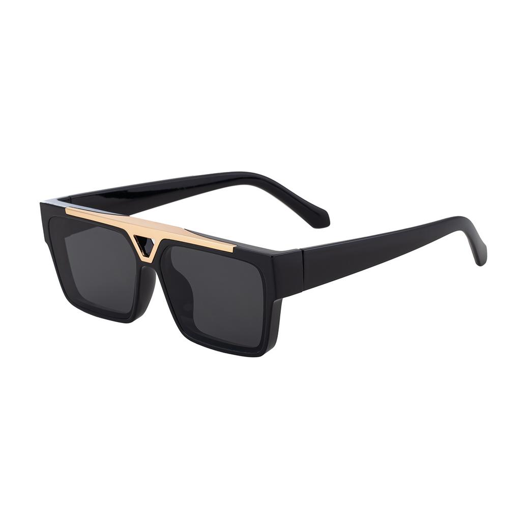 JYL TS Men's Retro Square - Outdoor Driving Sun-Protective ZS-98360
