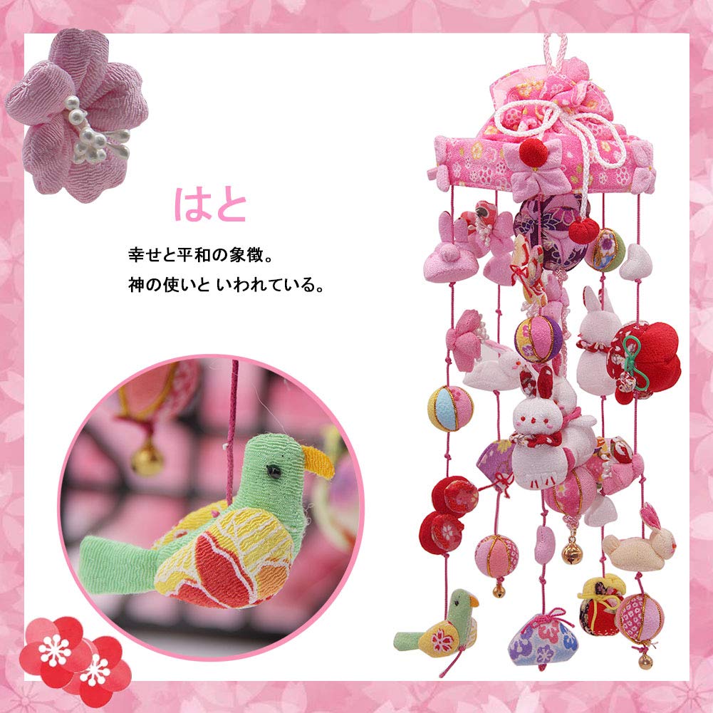 OKBABY Hanging Dolls Hanging Decorations Hanging Decorations Hanging Balls Hanging Dolls Usafuku Hina Accessories Sagemon Hina Dolls Hina Dolls Peach