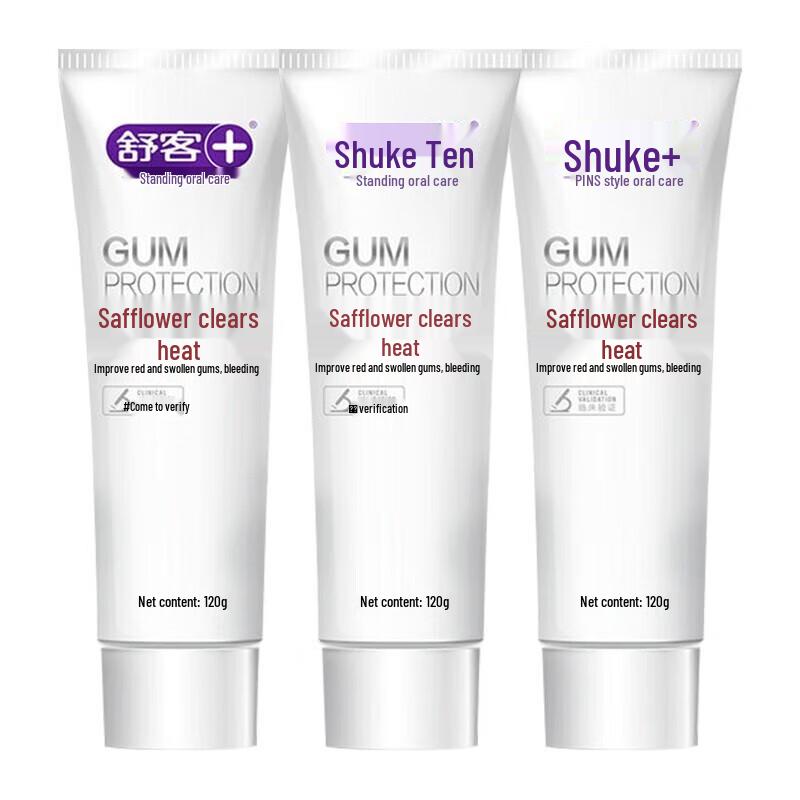 Shuke Fluoride-Free Wintergreen Mint Toothpaste, 3-Pack