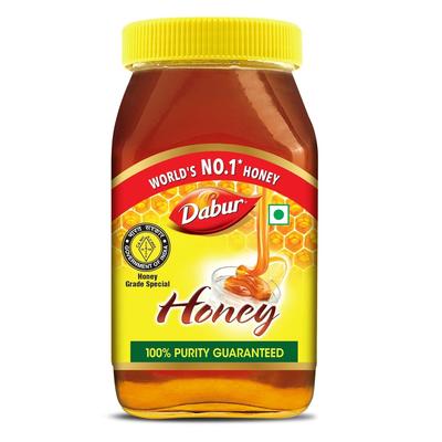 Dabur Honey 500g Bottle | 100% Pure & Natural | No Added Sugar | Rich In Antioxidants | Supports Immunity, Energy, Fitness & Healthy Lifestyle