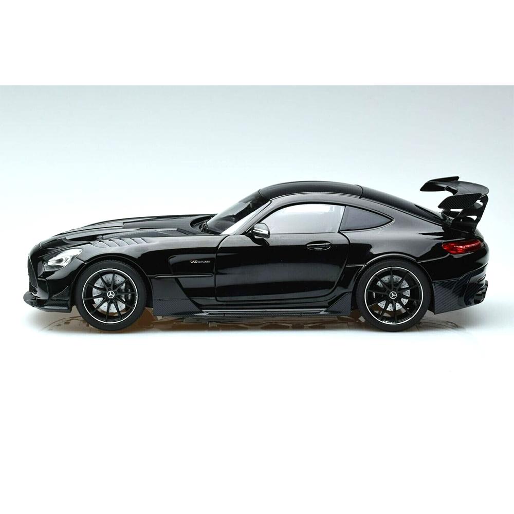1/18 Scale Benz AMG GT Black Series Diecast Car Model with  Sound and Light, Pull Back Toy Car Model for Kids Adult Collection Gift