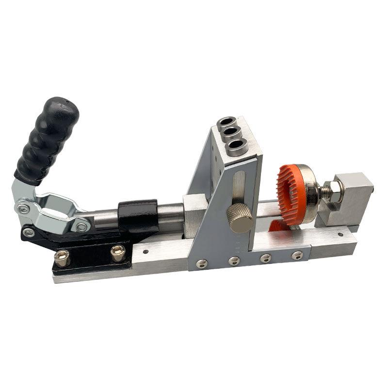 2nd Gen Woodworking Angled Hole Locator & Step Drill Bit for Wood Assembly