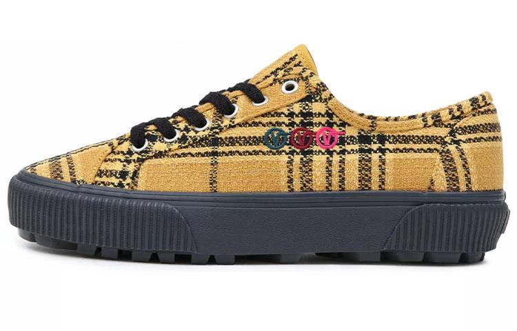 Vans Alex Knost x Lee-Ann Curren x Delridge SF  Yellow Plaid  36.5