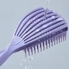 Detangling Hair Brush Hair Styling Brush Massage Comb Hollow Out Hair Brush Dry and Wet Hair Comb for Woman Man