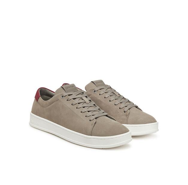 Мужские кроссовки Calvin Klein Low top lace up nu hm0hm01758 серые
