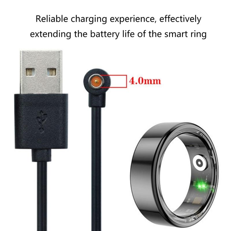 30cm Charging Cable Charging Accessory Travel Charging Cord for 4mm Distance Protable USB Charging Cord Cable
