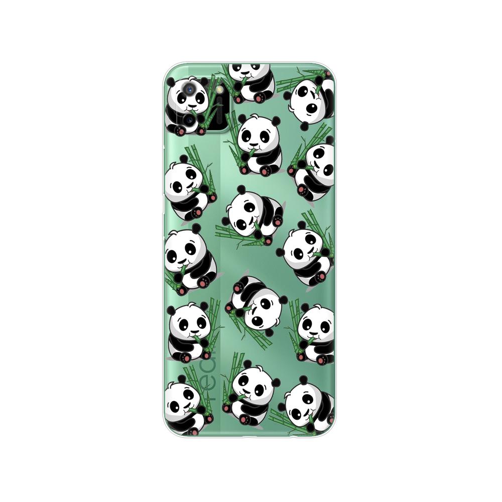 För Realme C11 2021 2020 Fodral TPU Silicon Back Cover Telefonfodral För OPPO RealmeC11 C 11 Soft Fodral RMX3231 RMX2185 stötfångare 6,5 tum